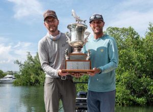 2023 Champions Angler Evan Carruthers and Guide Greg Dini