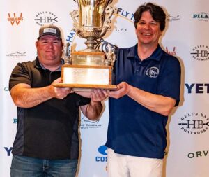 2022 Champions Angler L. Mark Weeks and Guide Andy Thompson