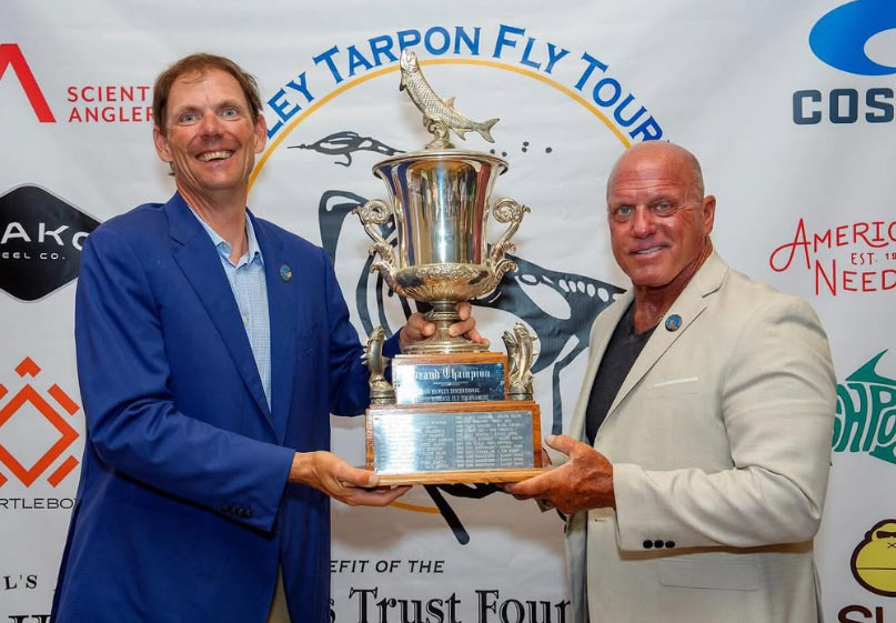 Congratulations to Angler Julian Robertson and Captain Rob Fordyce on winning the 50th Don Hawley Tarpon Tournament! Julian & Rob finished with 23,000 points!